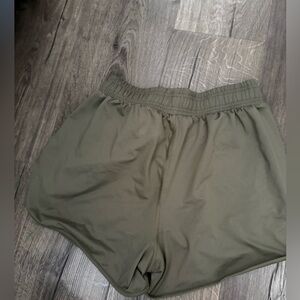 All in Motion Dark Green Women's Athletic Shorts